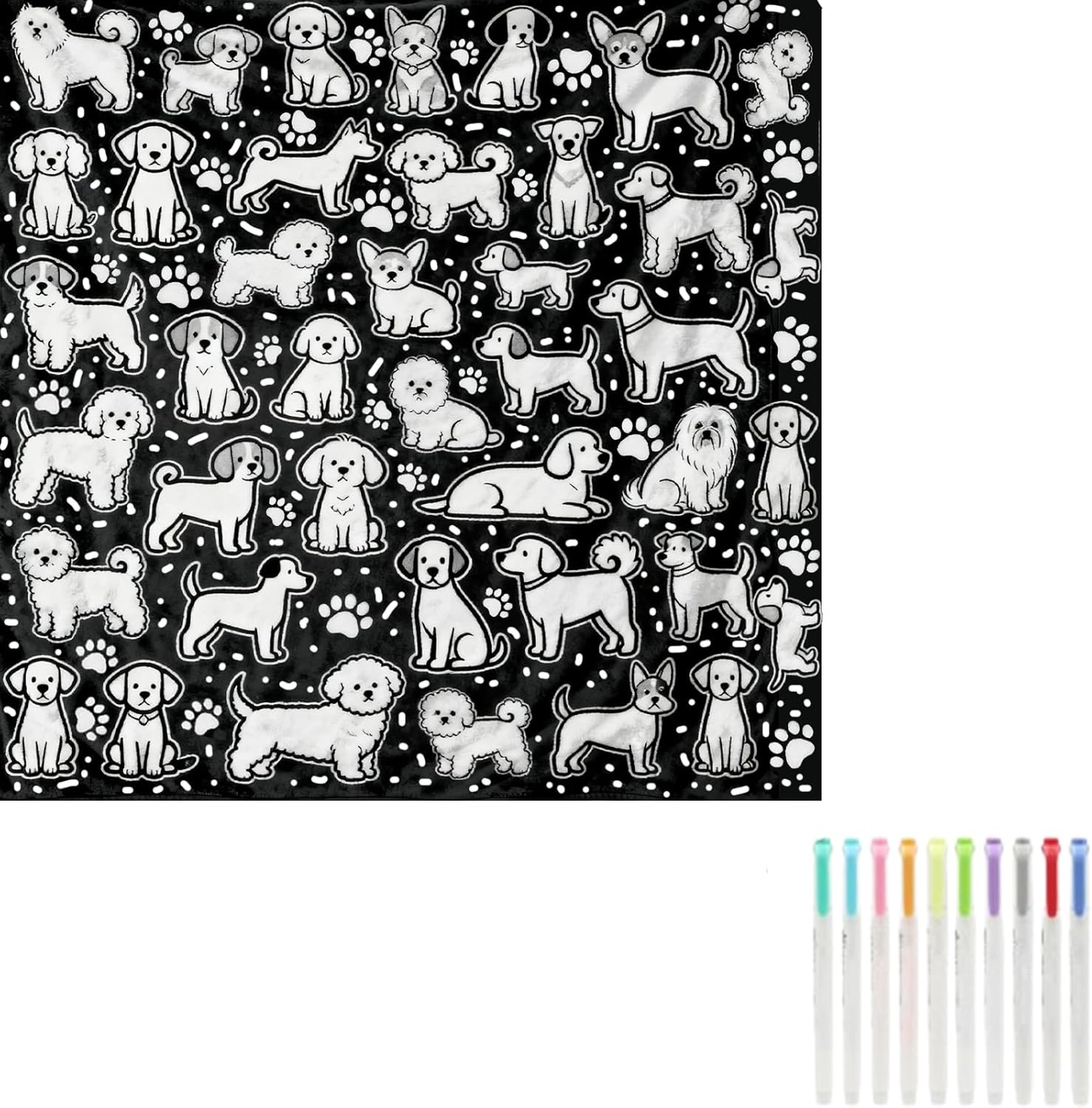 FocusBlanket – DIY Coloring Blanket
