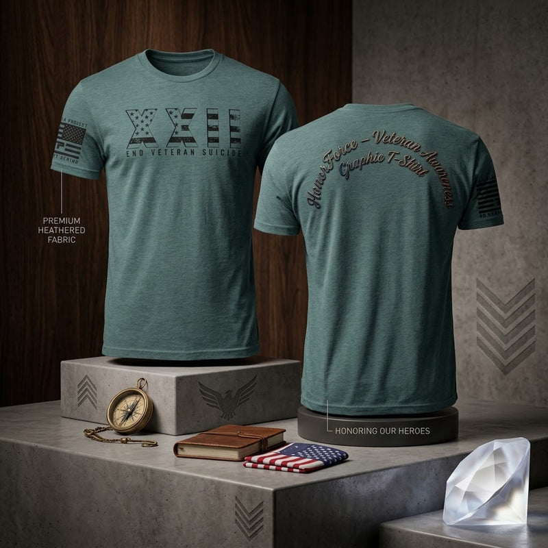 HonorForce – Veteran Awareness Graphic T-Shirt