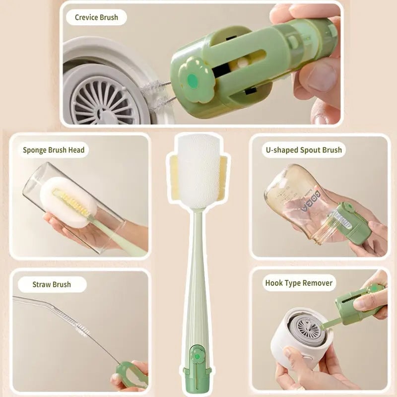 5-in-1 Bottle Cleaning Brush