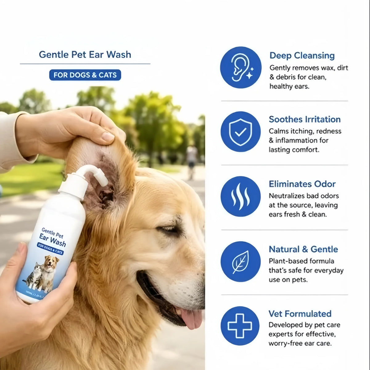 PawCare – Deep-Cleansing Pet Ear Wash
