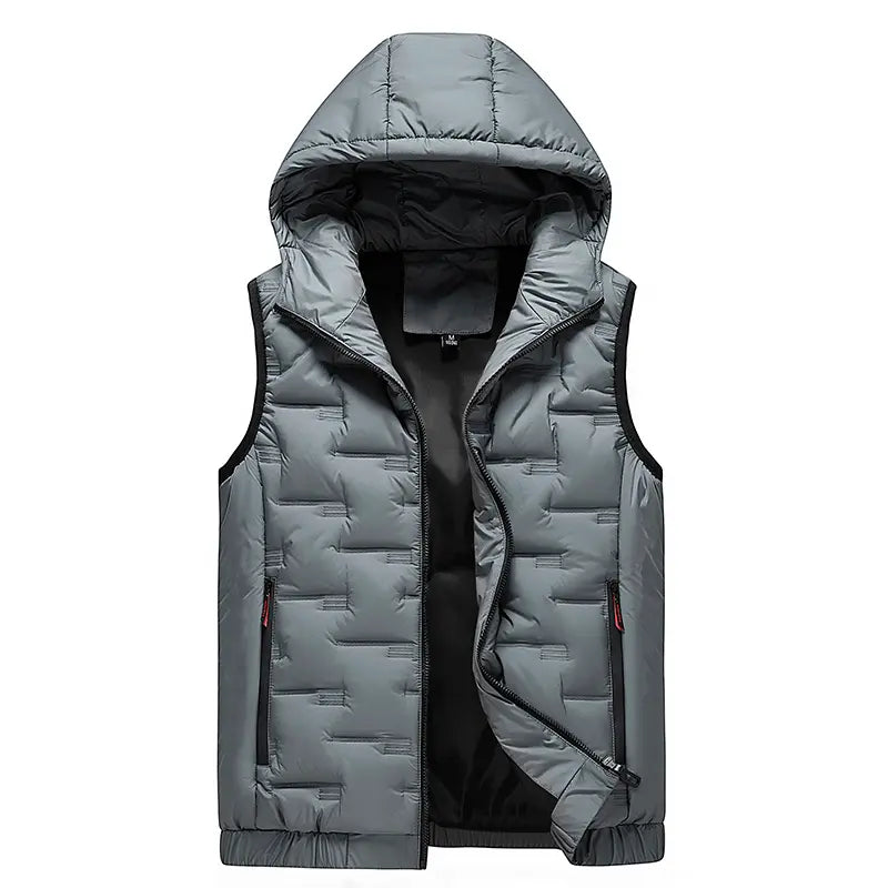 ArcticVail – Men’s Slim-Fit Hooded Zip Waistcoat