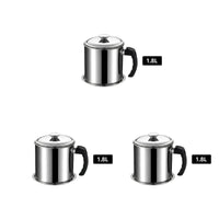 PurePour – Stainless Steel Oil Strainer Pot