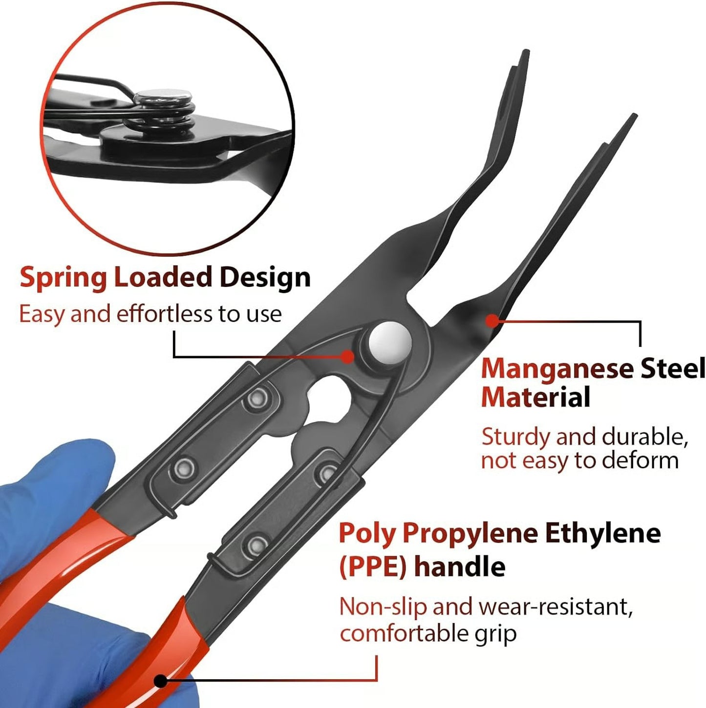 🚗 2026 New Panel Clip Removal Pliers 3-Piece Set