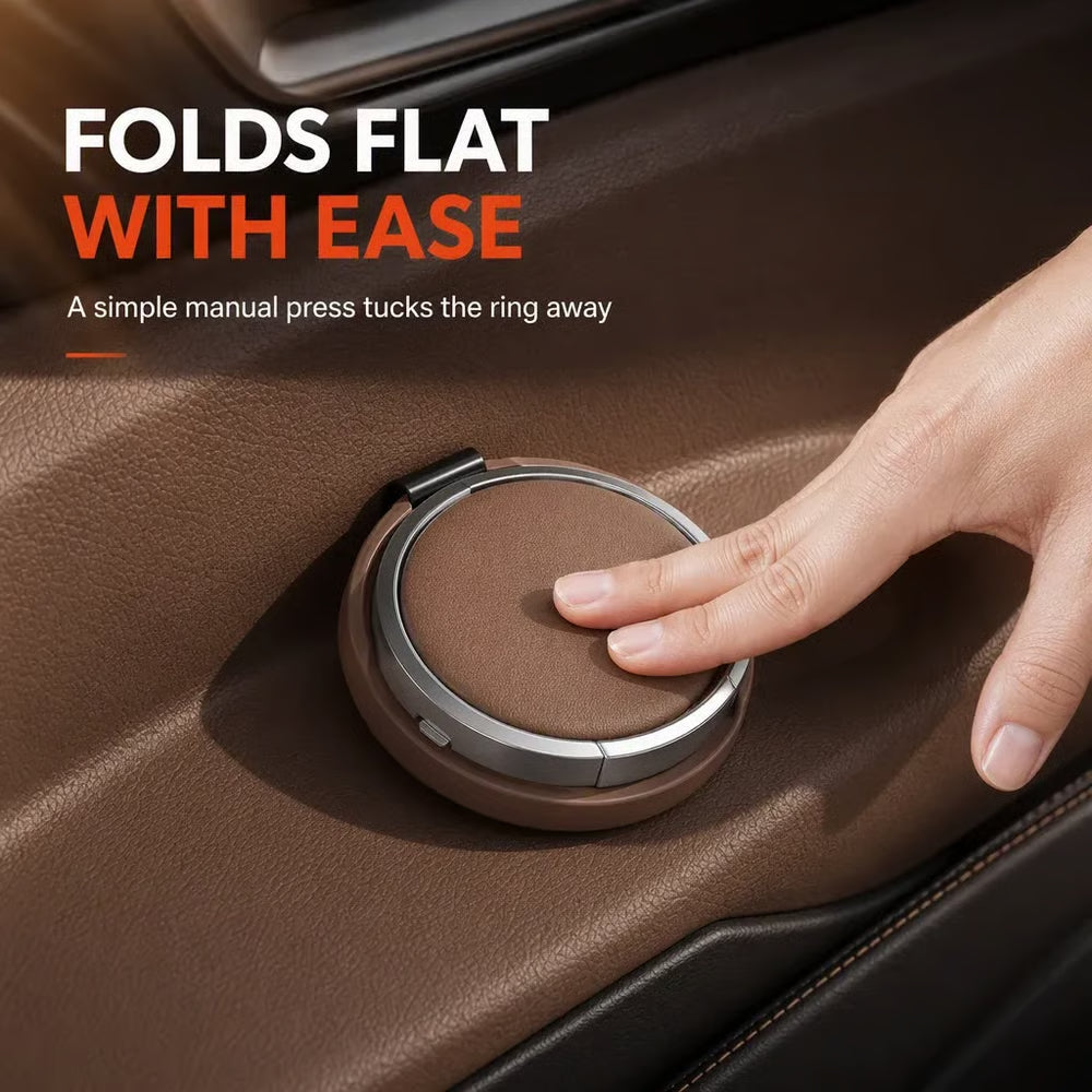 LuxeRide – Foldable Car Cup & Phone Holder