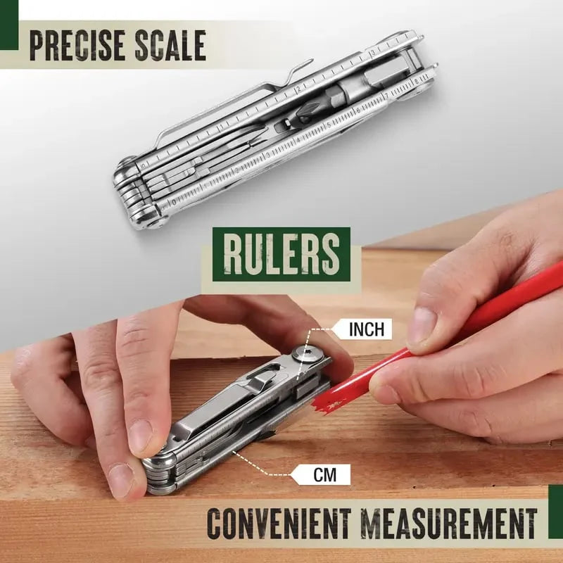 GearForge | Premium 12-in-1 Stainless Steel Multi-Tool