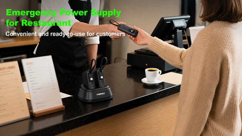 PowerNest – 10000mAh Portable Charger with Dock