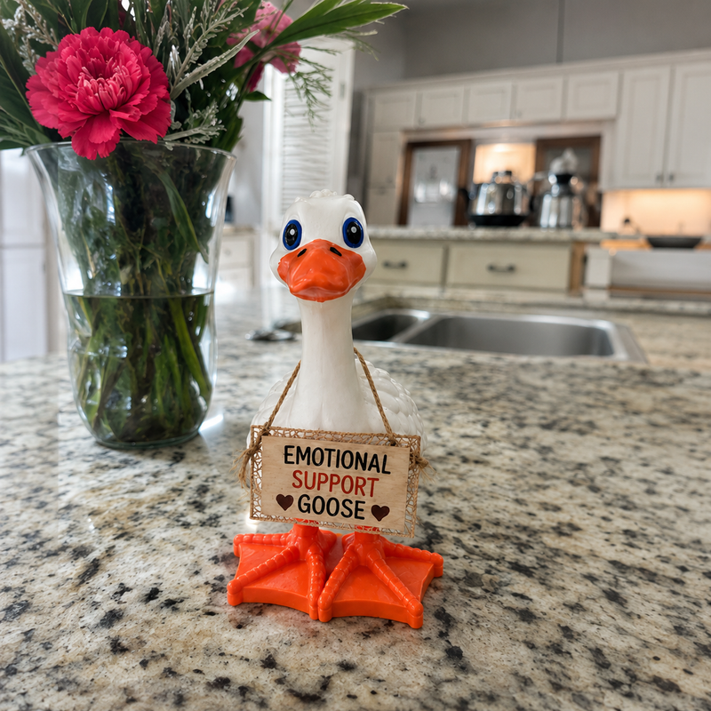 GooseGlow – Whimsical Goose Desk Companion