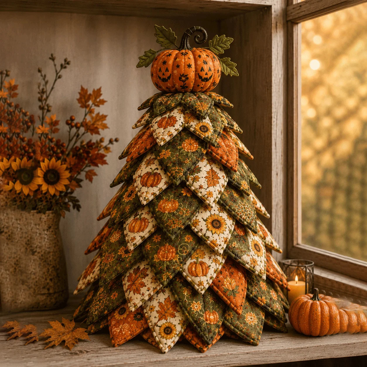 QuiltCharm – Handmade Halloween Tree Craft Kit