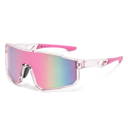 VibeShield – Colorful Mirrored UV400 Sunglasses