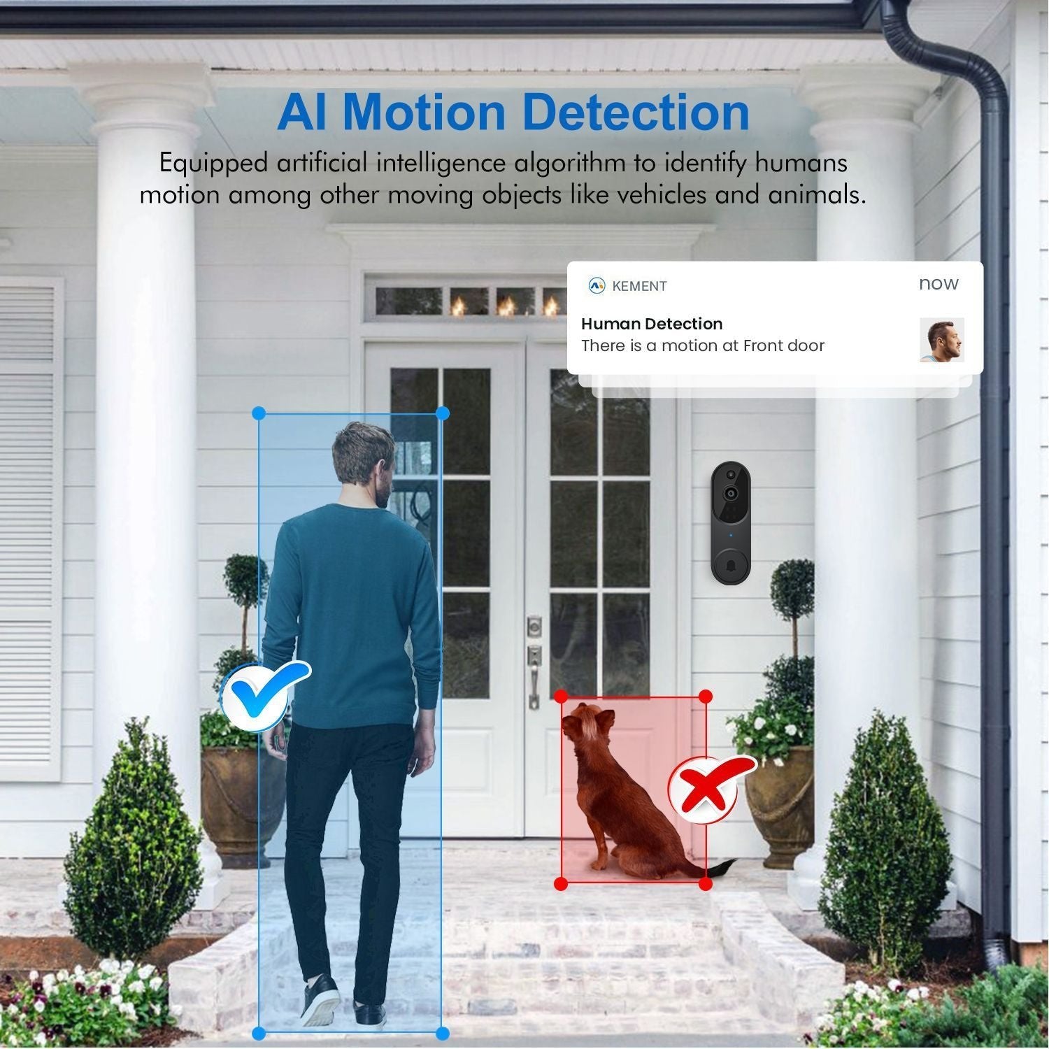 Wireless Smart Doorbell Camera