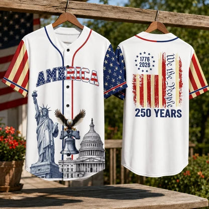 HonorNation – 250 Years Commemorative Baseball Jersey