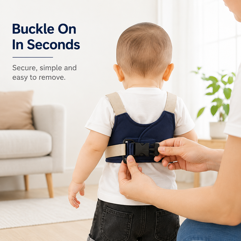 StepEase – Ergonomic Baby Walking Support Harness