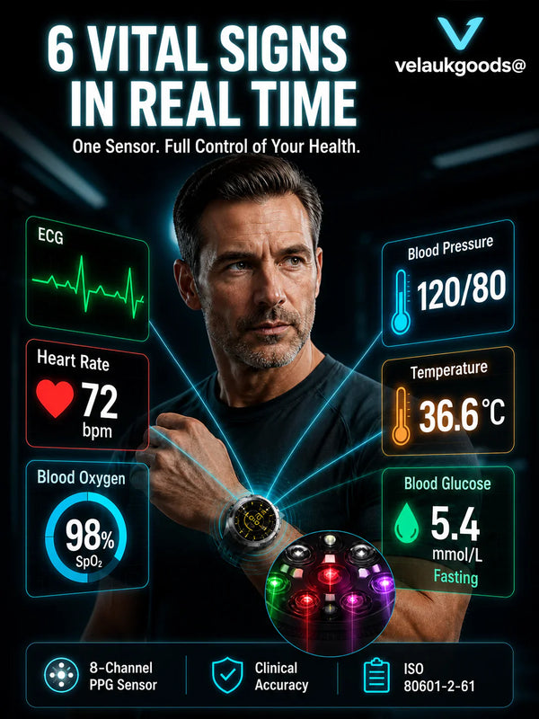 NovaTrack – Advanced Health Monitoring Smartwatch