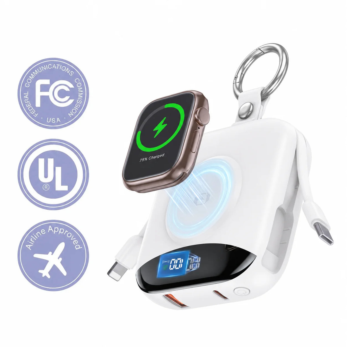 PowerLink – 10000mAh Keychain Charging Bank