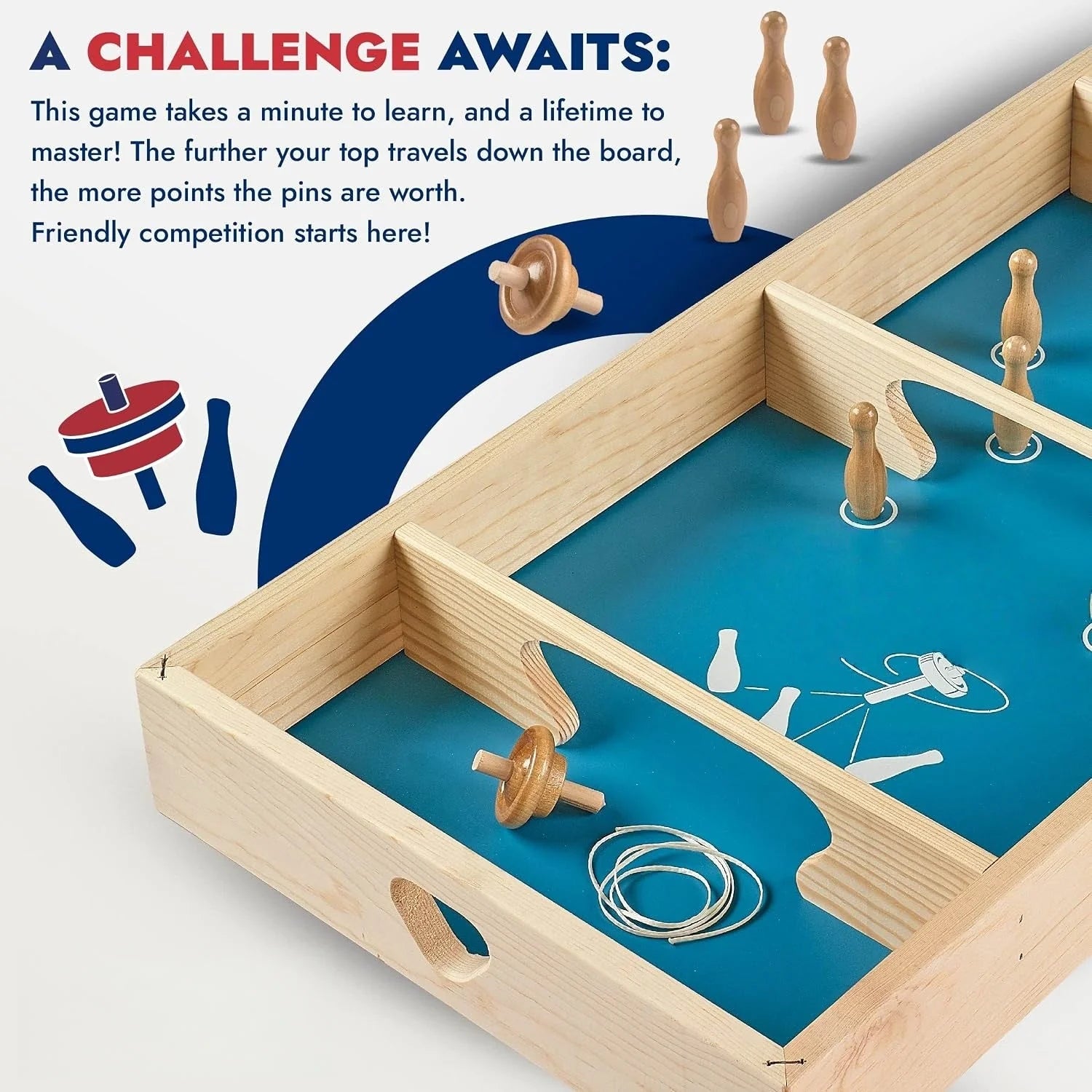 MasterMoves – Deluxe Multi Game Wooden Game