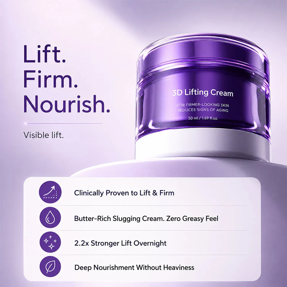 LumiFirm – 17-Peptide Face & Neck Moisturizer