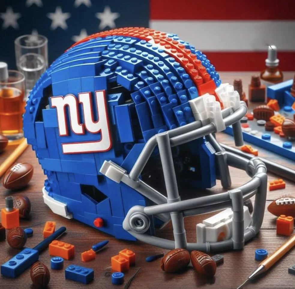 TouchdownBuild – NFL Team Helmet Brick Kit