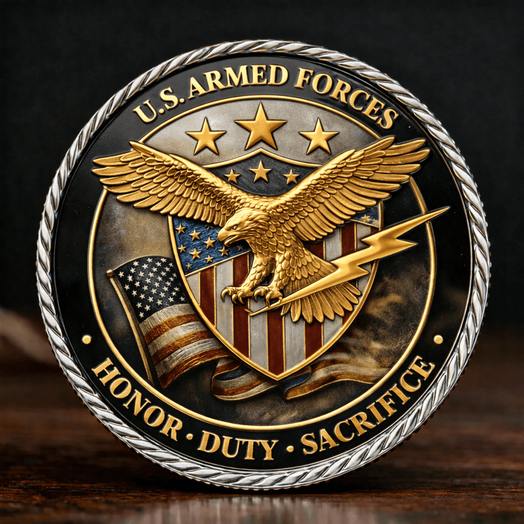 🏆Last Day Promo: 60% OFF-  US Gulf War Veterans Desert Shield • Desert Storm 1990–1991 Commemorative Challenge Coin