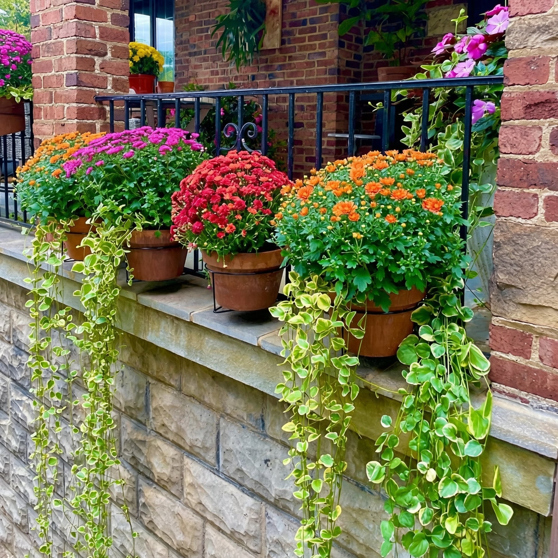 GripVerde™ Railing Plant Hanger