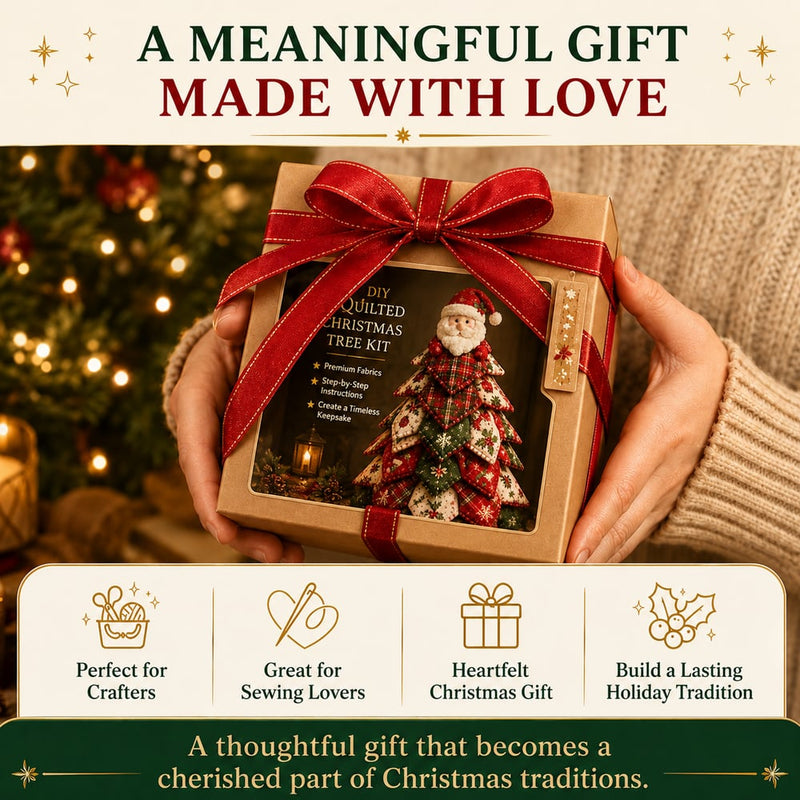 QuiltTree – DIY Fabric Christmas Tree Kit