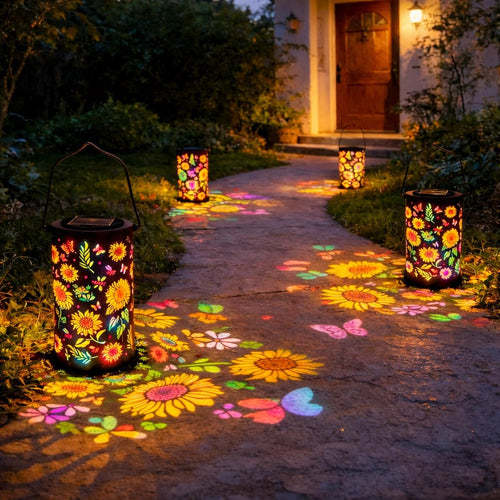BloomLight – Solar-Powered Outdoor Lantern