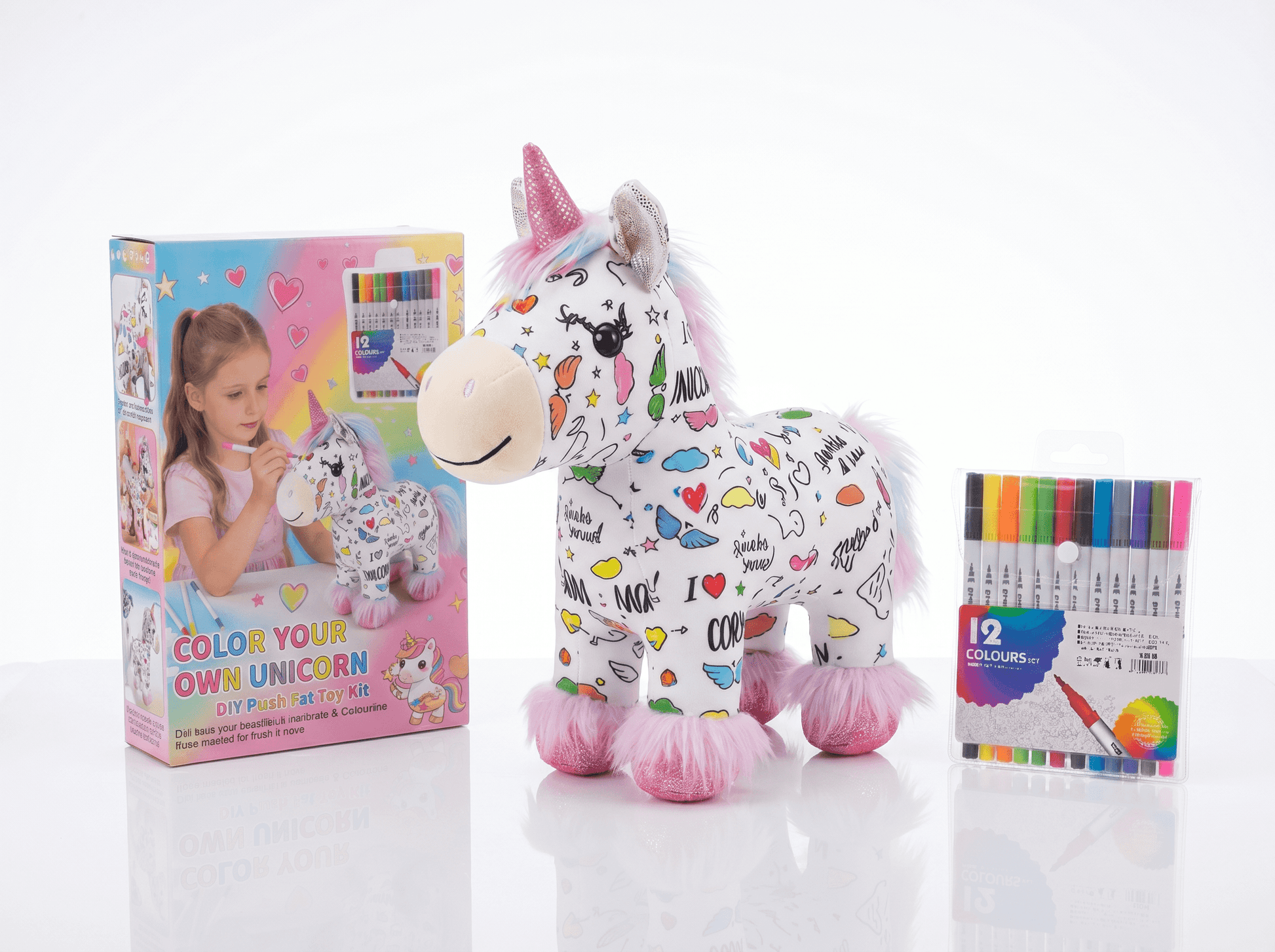 ColorCuddle – DIY Unicorn Plush Kit