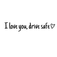 HeartSignal – I Love You Drive Safely Sticker Set