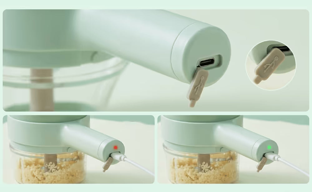 MinceNova – Wireless USB-Rechargeable Mini Food Chopper