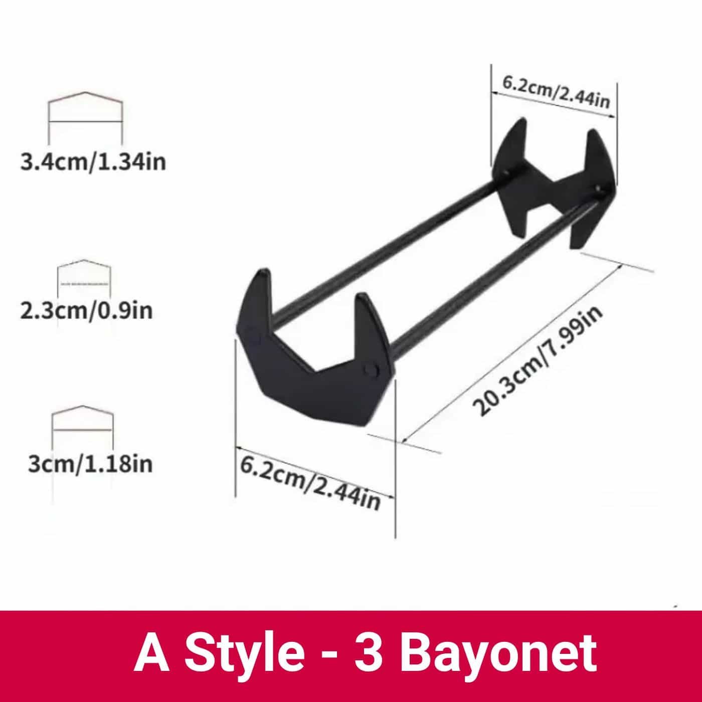PlumbFlex - Compact Multi-Function Repair Wrench