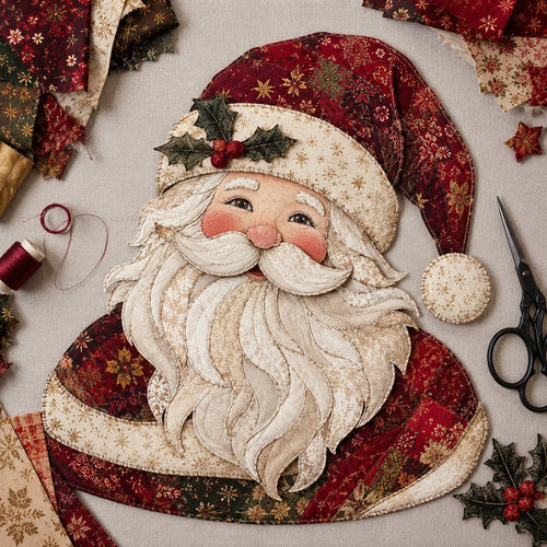 CozyStitch – Christmas Patchwork DIY Decor Kit