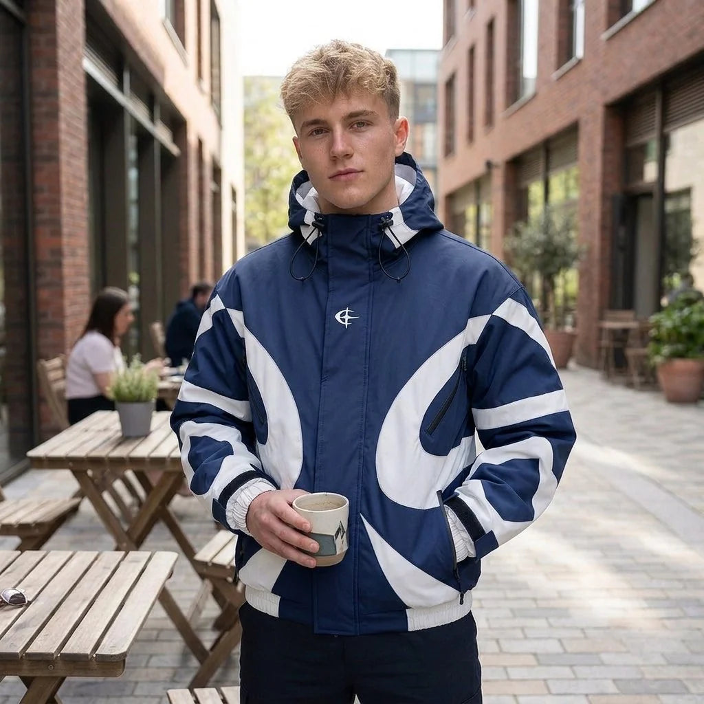FluxGuard – Futuristic Urban Performance Windbreaker