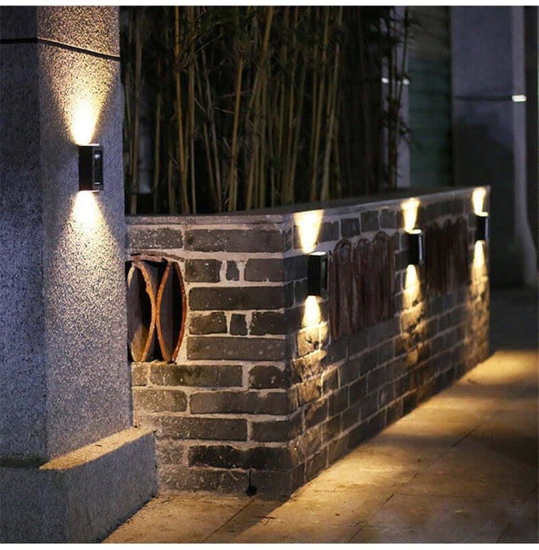 GlowScape – Weatherproof Solar Patio & Garden Wall Light