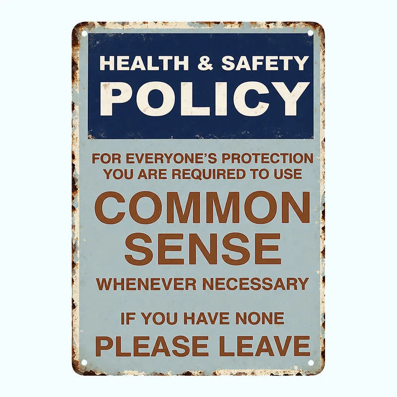 WittyWall – Common Sense Policy Sign