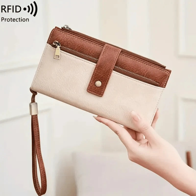 EleGanza – Women’s RFID Blocking Long Wallet Clutch