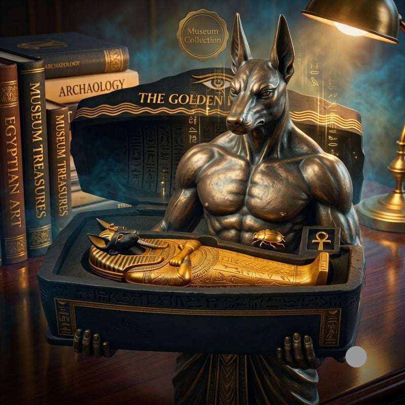 PharaohGuard – Golden Anubis Sarcophagus Collection