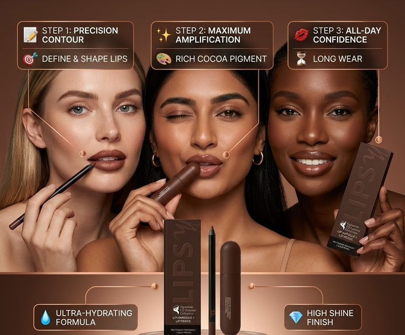 SculptShine – Signature Lip Contour Collection