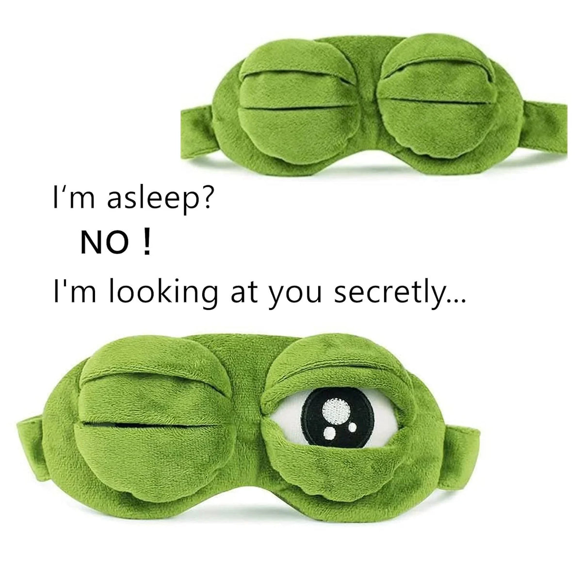 FrogDreams – Plush 3D Sleep Eye Mask