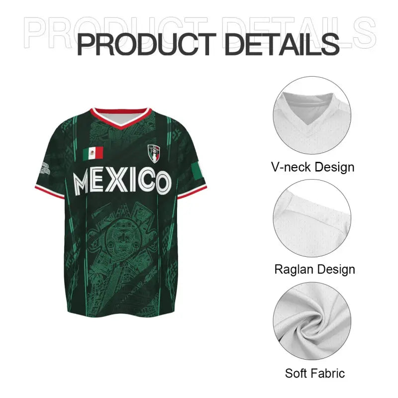 SportSpirit – Mexico Heritage Soccer Jersey