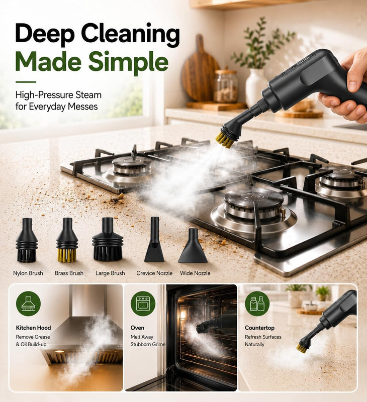 SteamForce – High Pressure Steam Cleaner