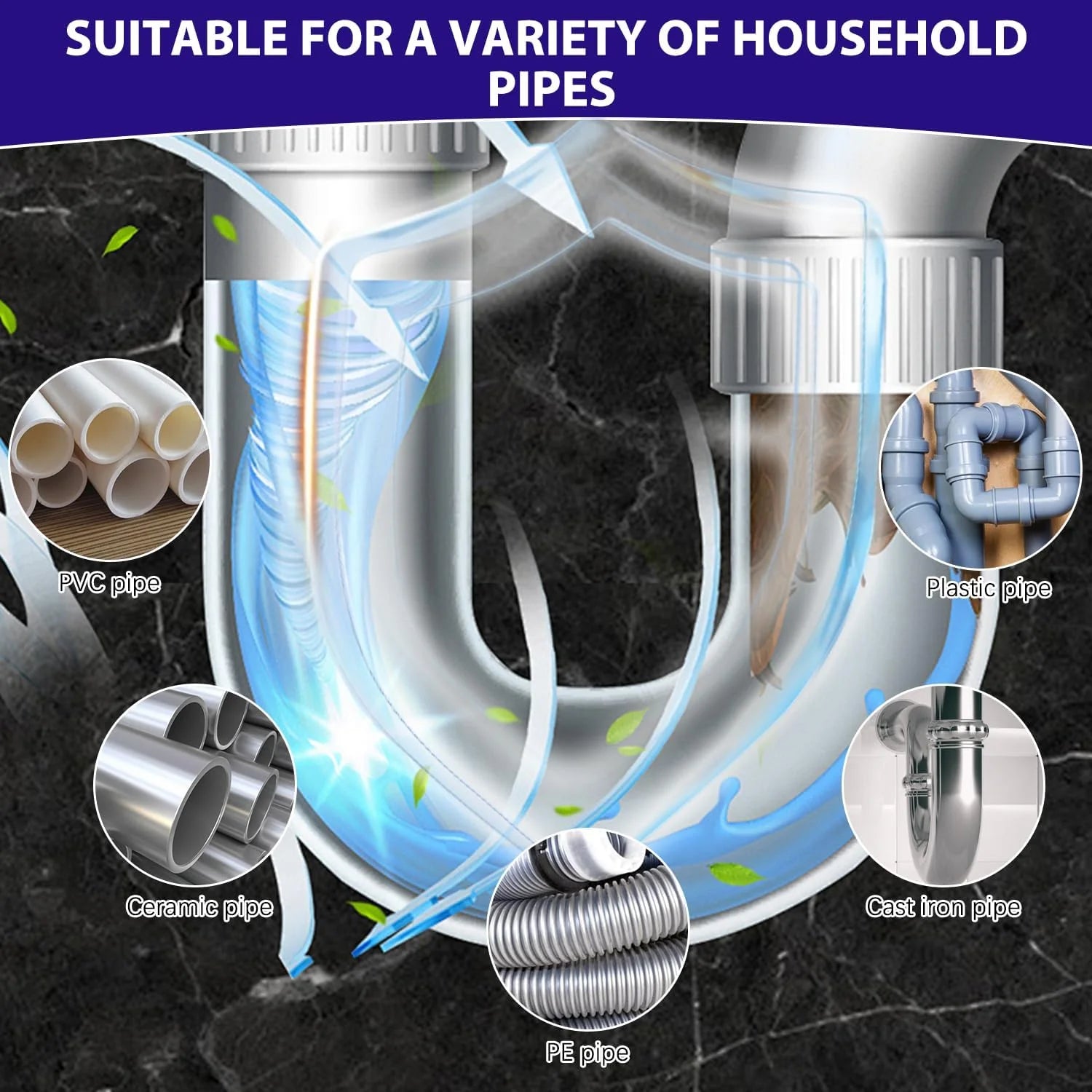 FlowForce – Heavy-Duty Drain Clog Remover