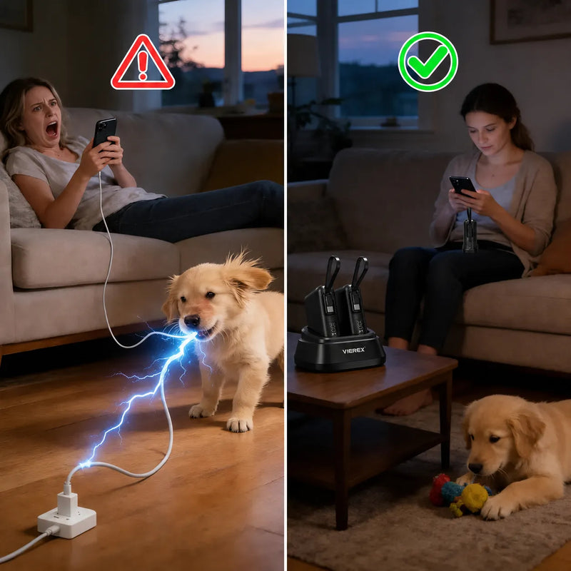 PowerNest – 10000mAh Portable Charger with Dock