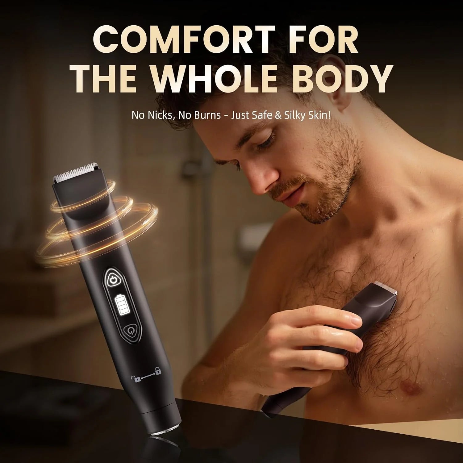 TrimPro – Wet & Dry Electric Body Shaver