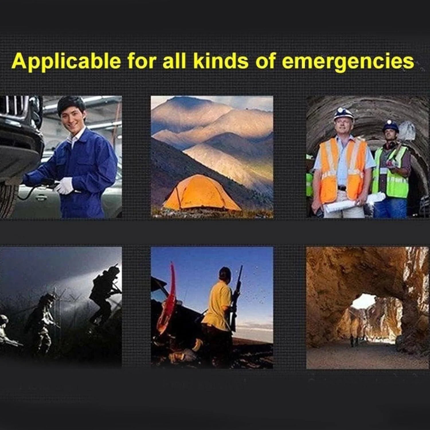 BrightForce – Multifunctional Rechargeable LED Flashlight