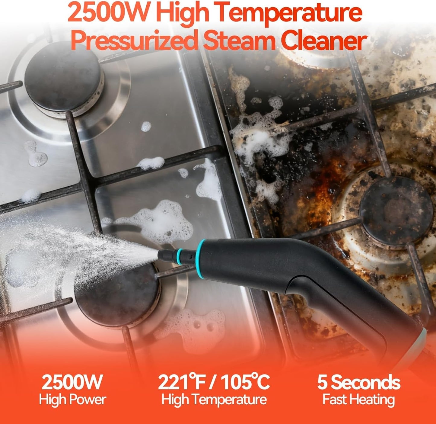 SteamForce – High Pressure Steam Cleaner