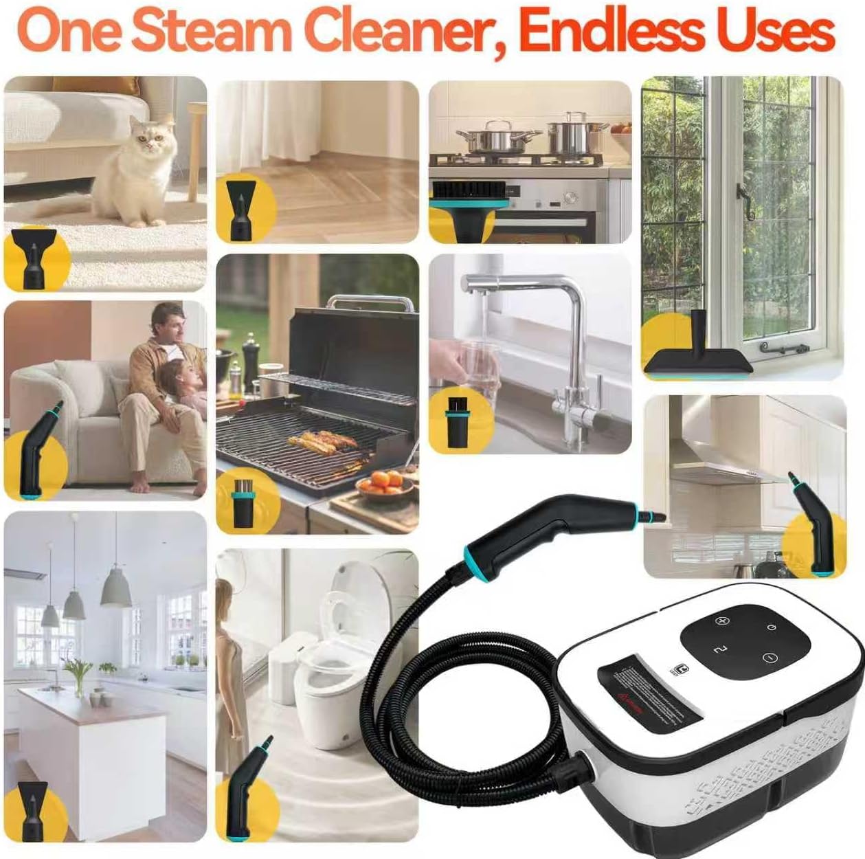 SteamForce – High Pressure Steam Cleaner