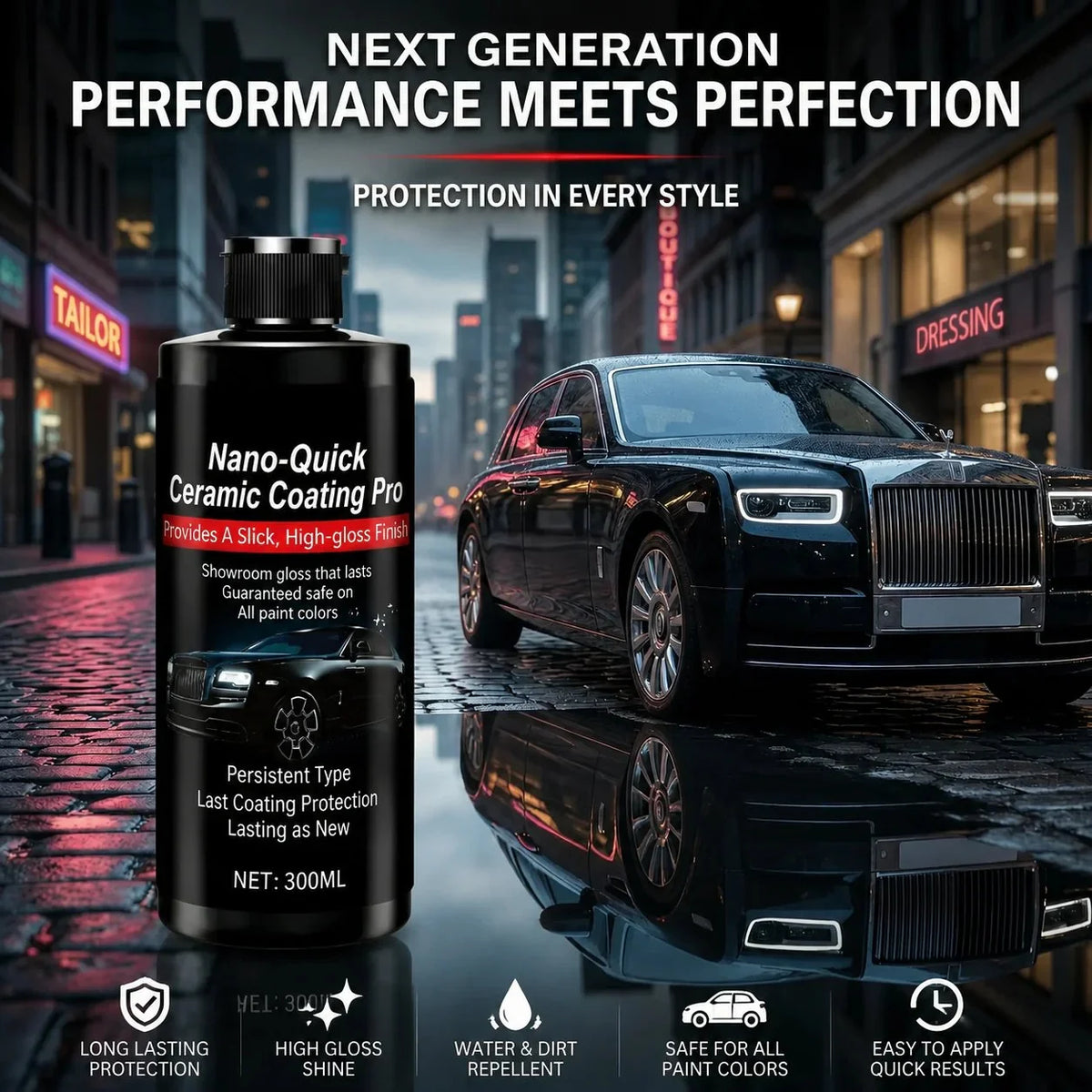 GlossVanta – Nano Ceramic Car Coating Spray