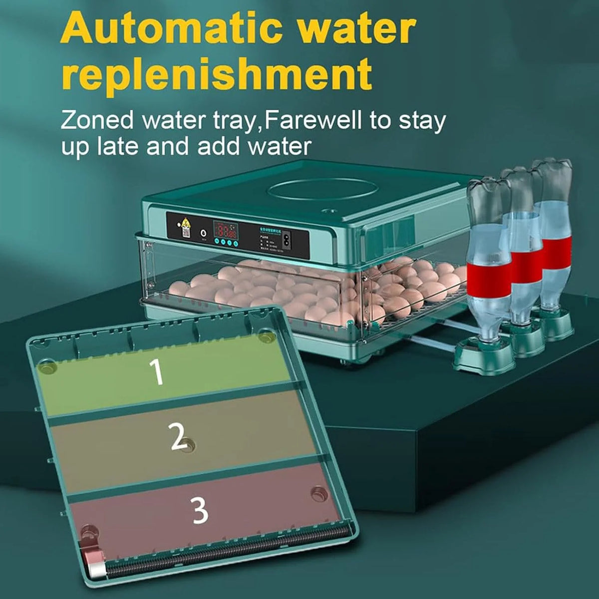 HatchVanta – 38-Egg Automatic Digital Egg Incubator
