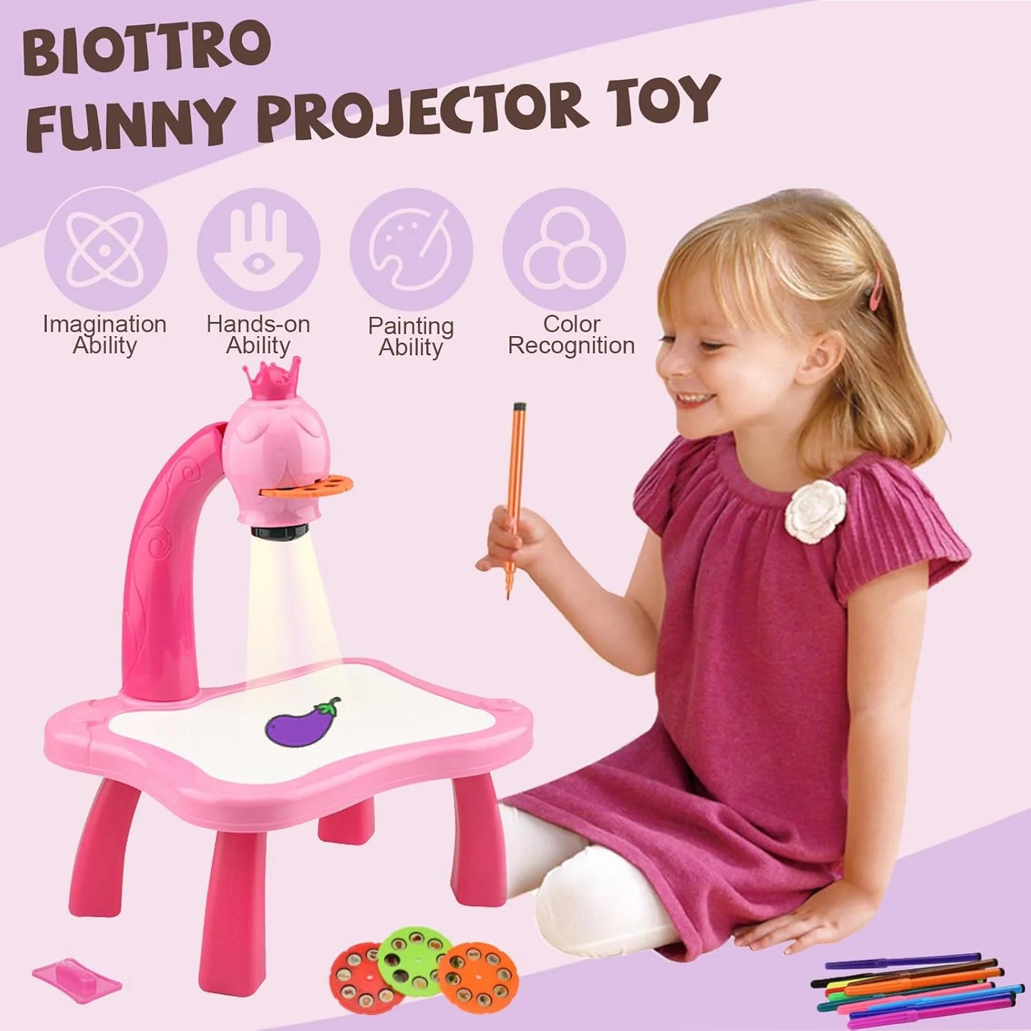SketchBeam – Creative Drawing Projector Toy