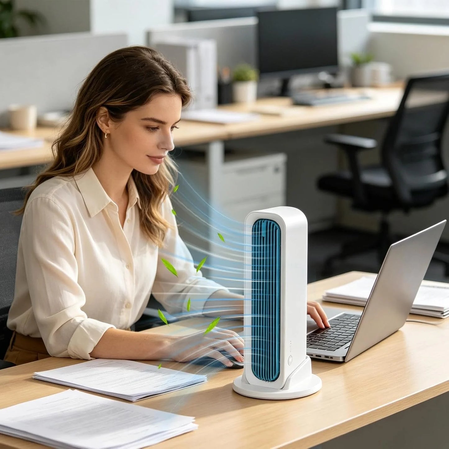 AeroCool – Fast Cooling Dual-Position Tower Fan