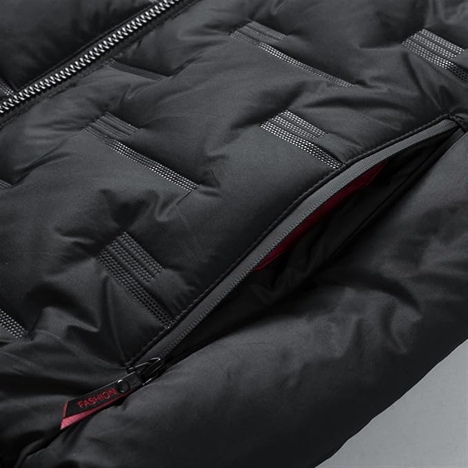 ArcticVail – Men’s Slim-Fit Hooded Zip Waistcoat